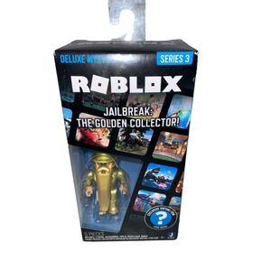 NEW Roblox Deluxe Mystery Figure Pack Series 3 - Jailbreak: The Golden Collector